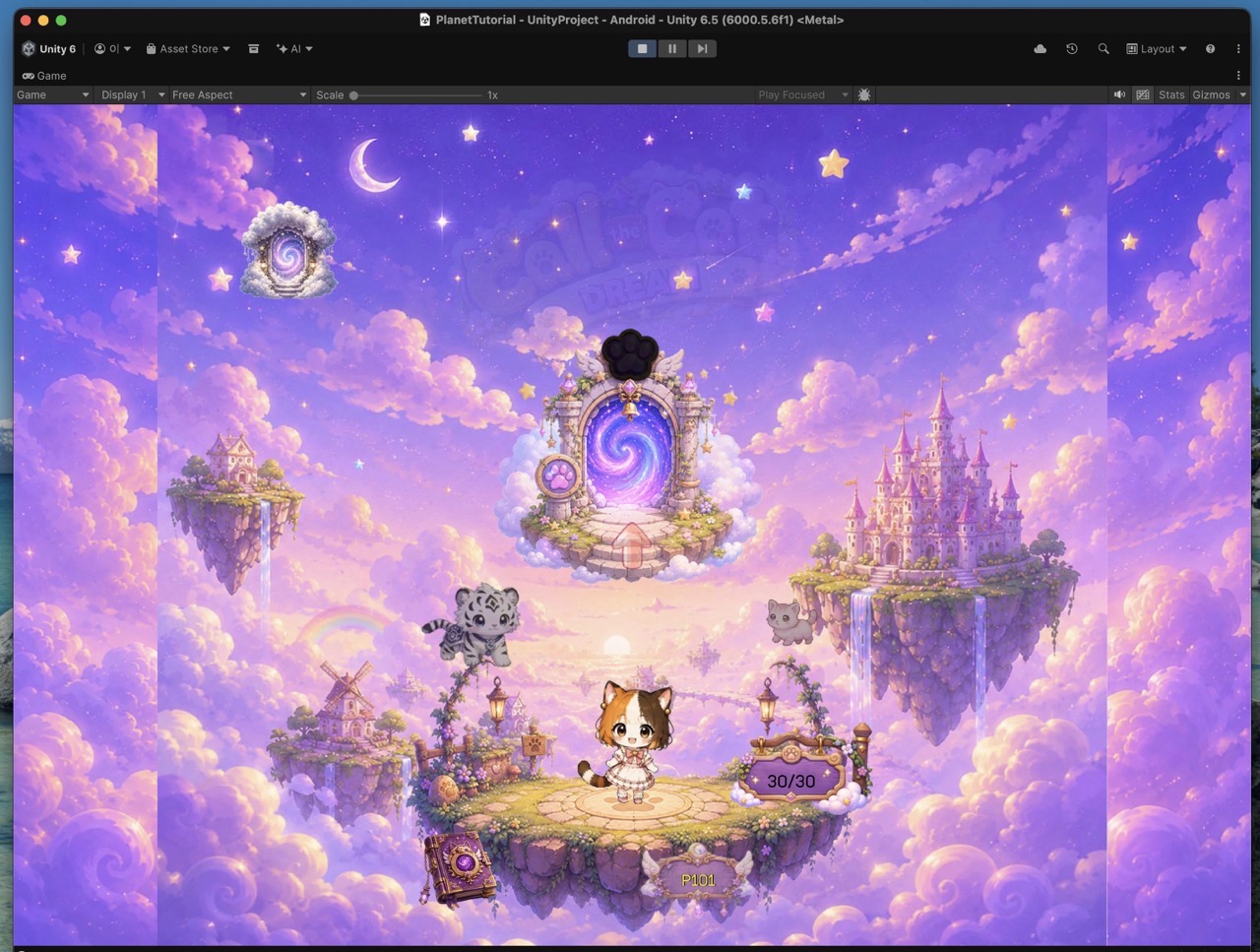 The same mode after the Unity port